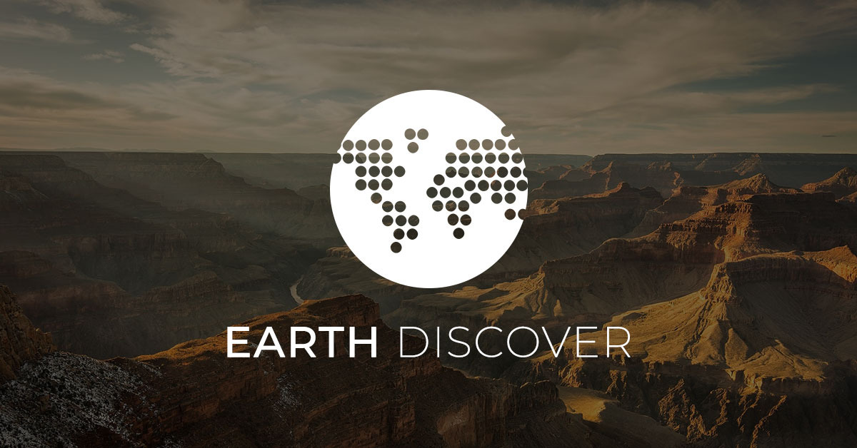Logo de earth discover