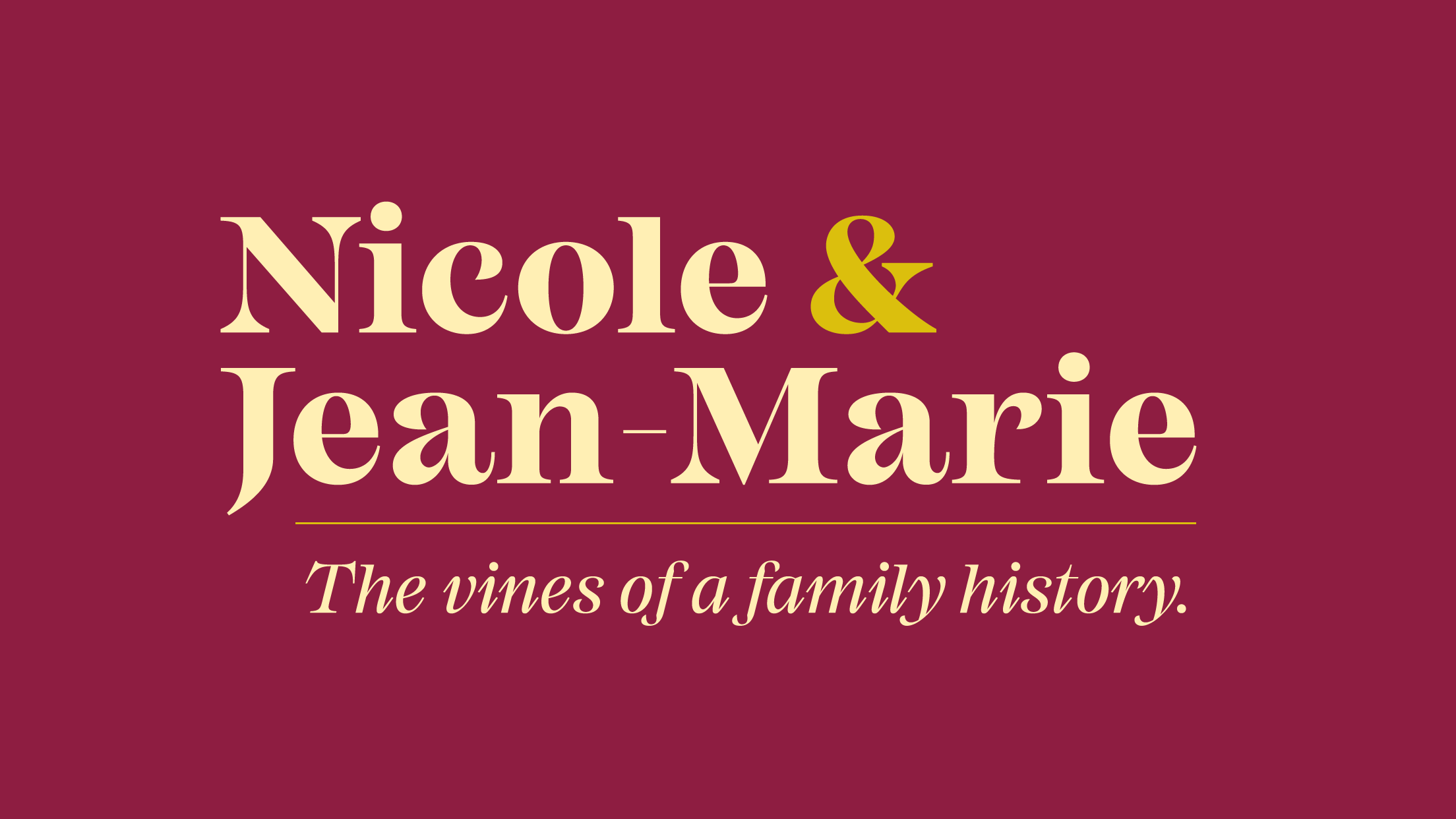 Logo de Nicole et Jean-Marie